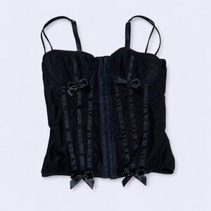 Frederick’s of Hollywood bustier top